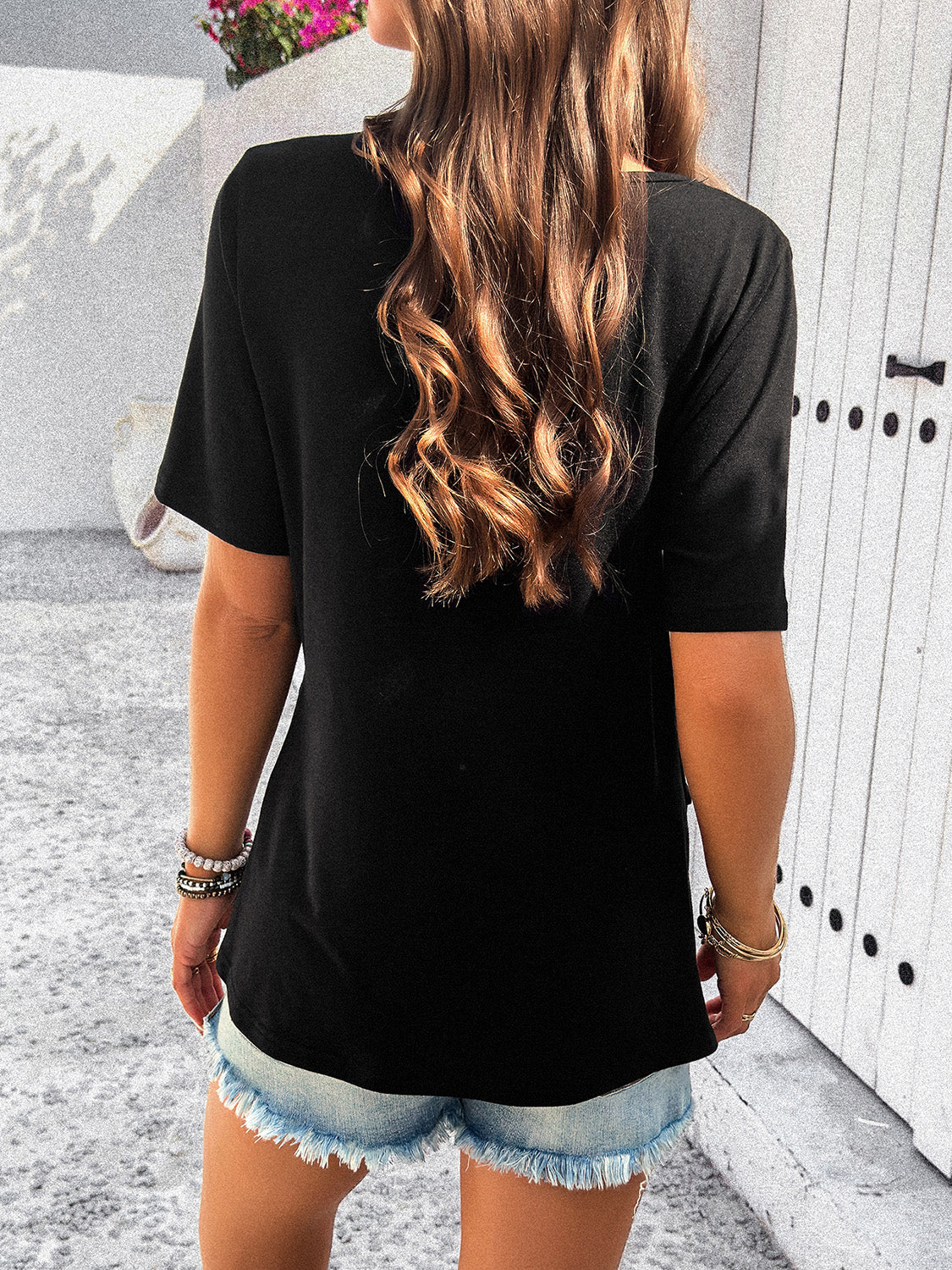 Devine Half Zip Half Sleeve T-Shirt